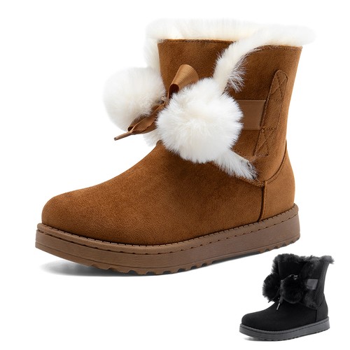 Women snow boots faux fur - snow,